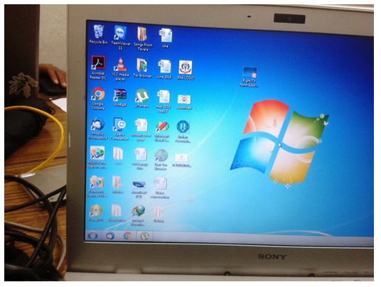 Sony Laptop With Distortion Display Repaired | Electronics ...