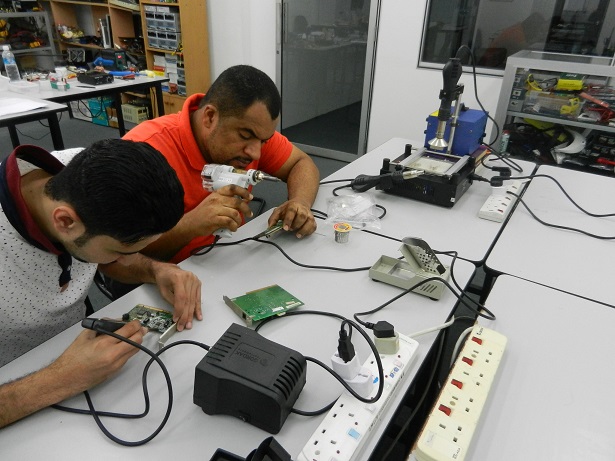 smd ic soldering course