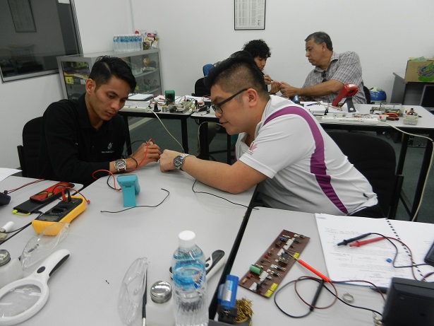 technical training in electronics repair