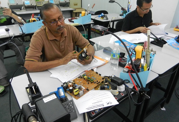 how to repair power supply course