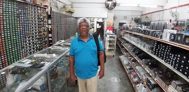 trinidad and tobago student in electronics repair in malaysia
