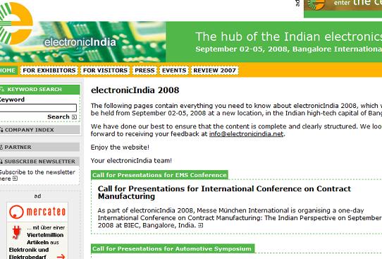 electronic india