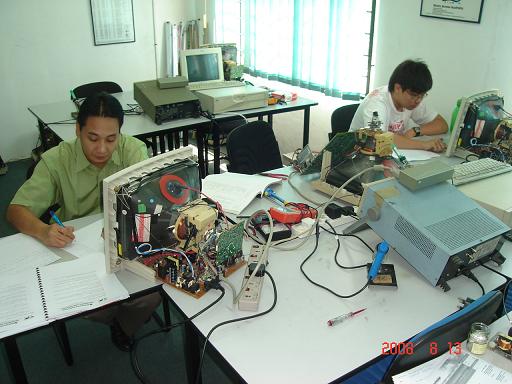 monitor repairing course