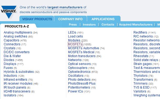 vishay semiconductor