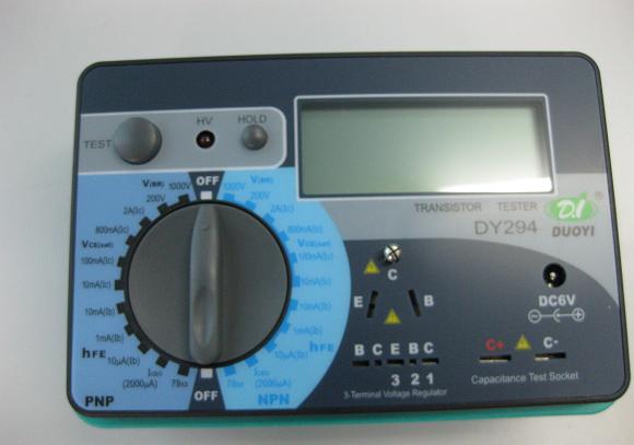 duoyi digital transistor tester dy294