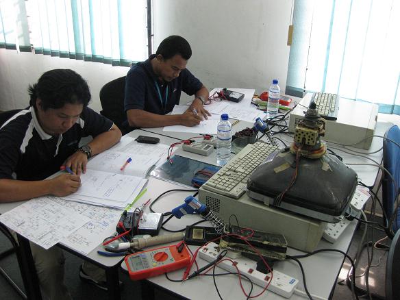 monitor repair course