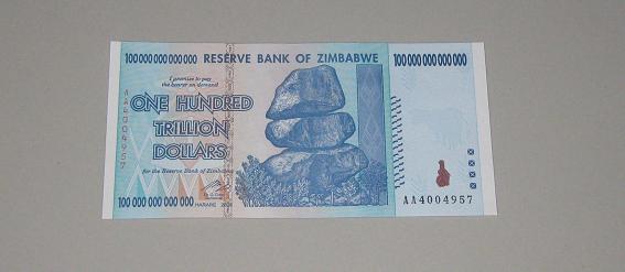 zimbabwe cash note