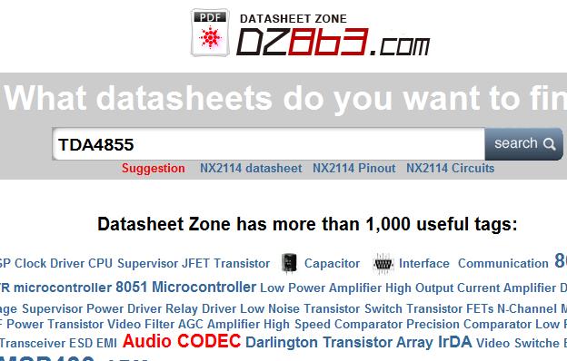 datasheet website