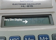 calculator repairings