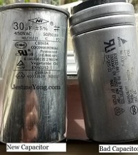 aircond starting capacitor