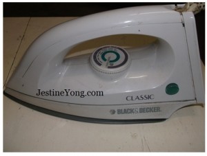 ELECTRIC IRON REPAIR MODEL: CLASSIC BLACK & DECKER 230V 1100W ...