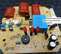 panasonic ceiling fan board