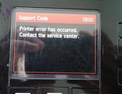 printer mg5450 repair