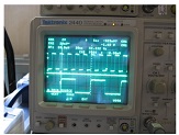 oscilloscope signal on dy294