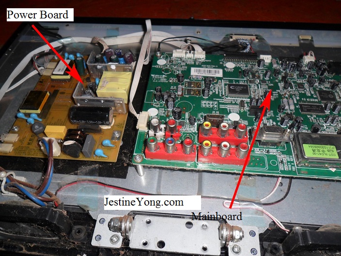 how to repair led tv