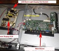 led tv no picture repair