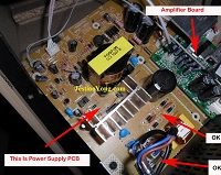 fix active speaker amplifier
