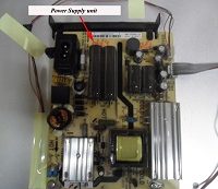 fix no power in unic led tv