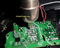 repairing no power in philip dvd player