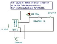 solar LED light repairing