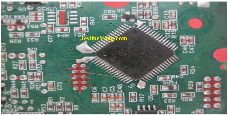 how to fix aircond pcb board