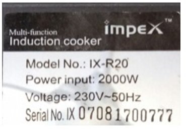 induction cooker repair