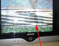 how to fix canca crt television