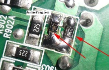 4.7 ohm smd resistor faulty