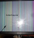 display fault in led tv repair