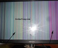 display fault in led tv repair