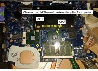 servicing laptop motherboard repair
