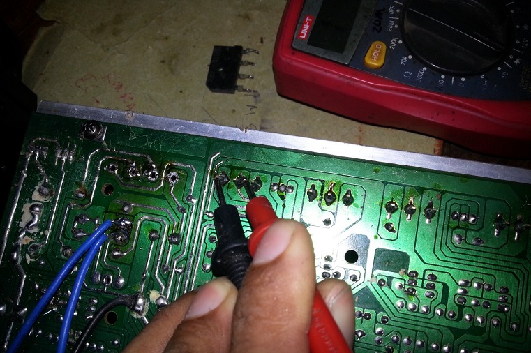 mixer power amplifier fix