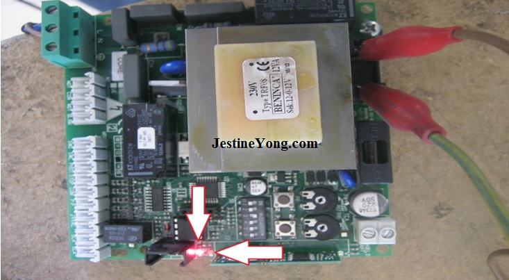 how to repair door electronic control board