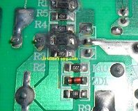 power components burnt in active speaker