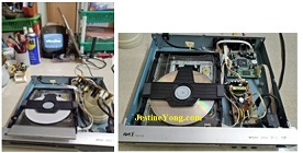 how to fix dvd player no power