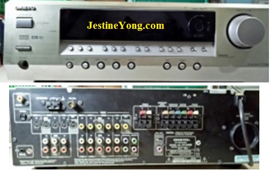 servicing AV receiver