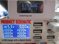 six usb charger repair