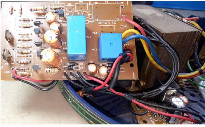 Voltage stabilizer board fix