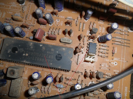 eeprom ic faulty in tv