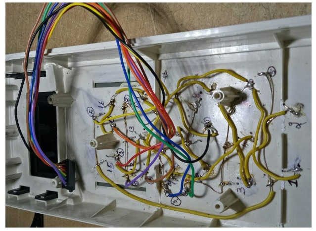 wiring in microwave oven