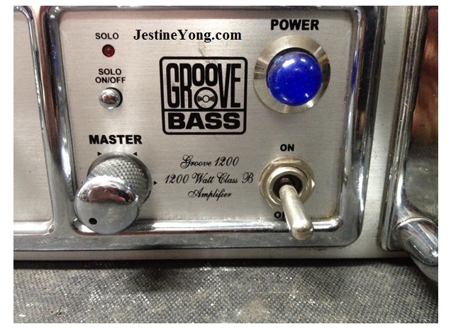 Kustom Groove 1200 bass amp repair