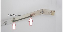 samsung led tv burnt out strip