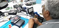 trinidad and tobago students in electronics training