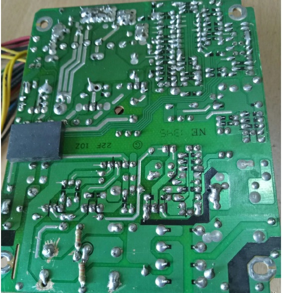 faulty resistor in power supply