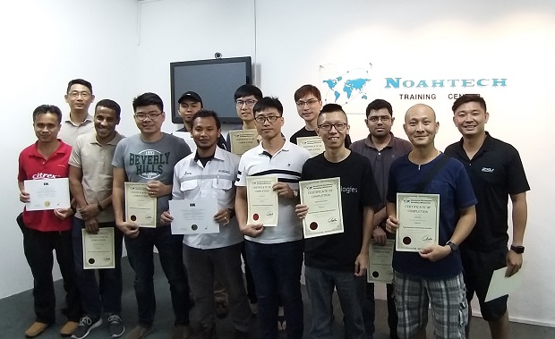 Singapore students graduate electronics repair