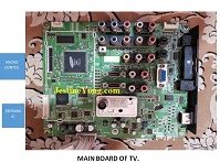 lcd tv mainboard repair