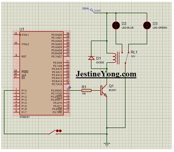 Working Of Relay And Its Interfacing With 8051 Microcontroller |  Electronics Repair And Technology News