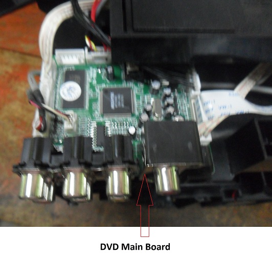 dvd player main system board