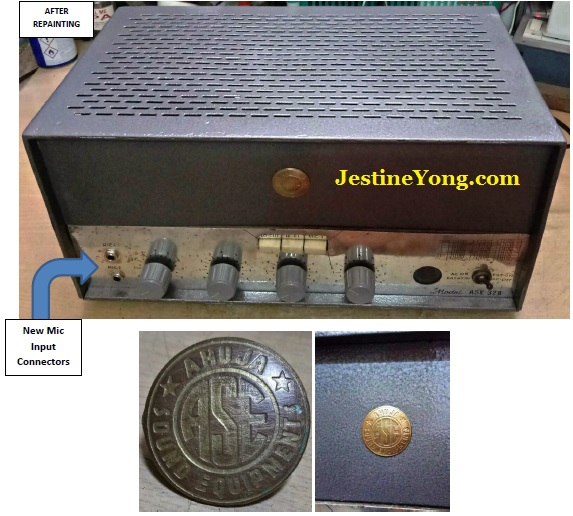 RESTORING AND REFURBISHING ANTIQUE AHUJA ASE32B TUBE POWER AMP