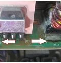 6 power mosfet shorted